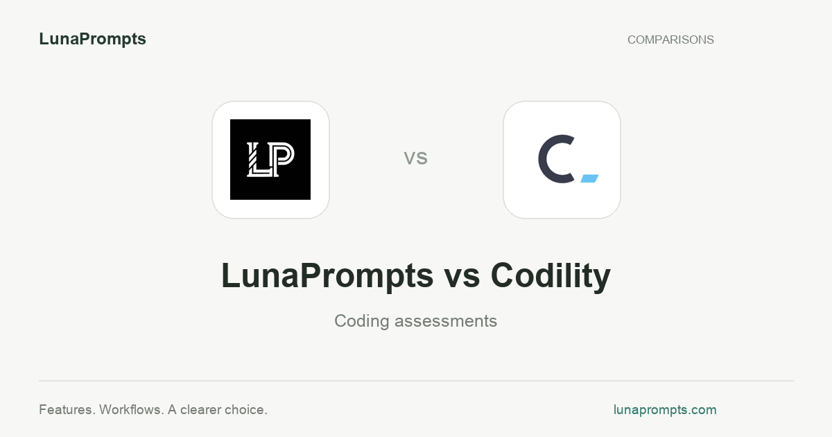 LunaPrompts vs Codility