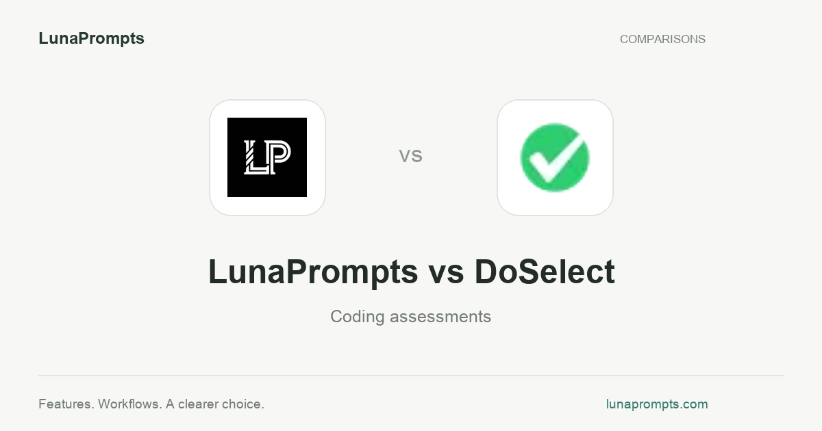 LunaPrompts vs DoSelect