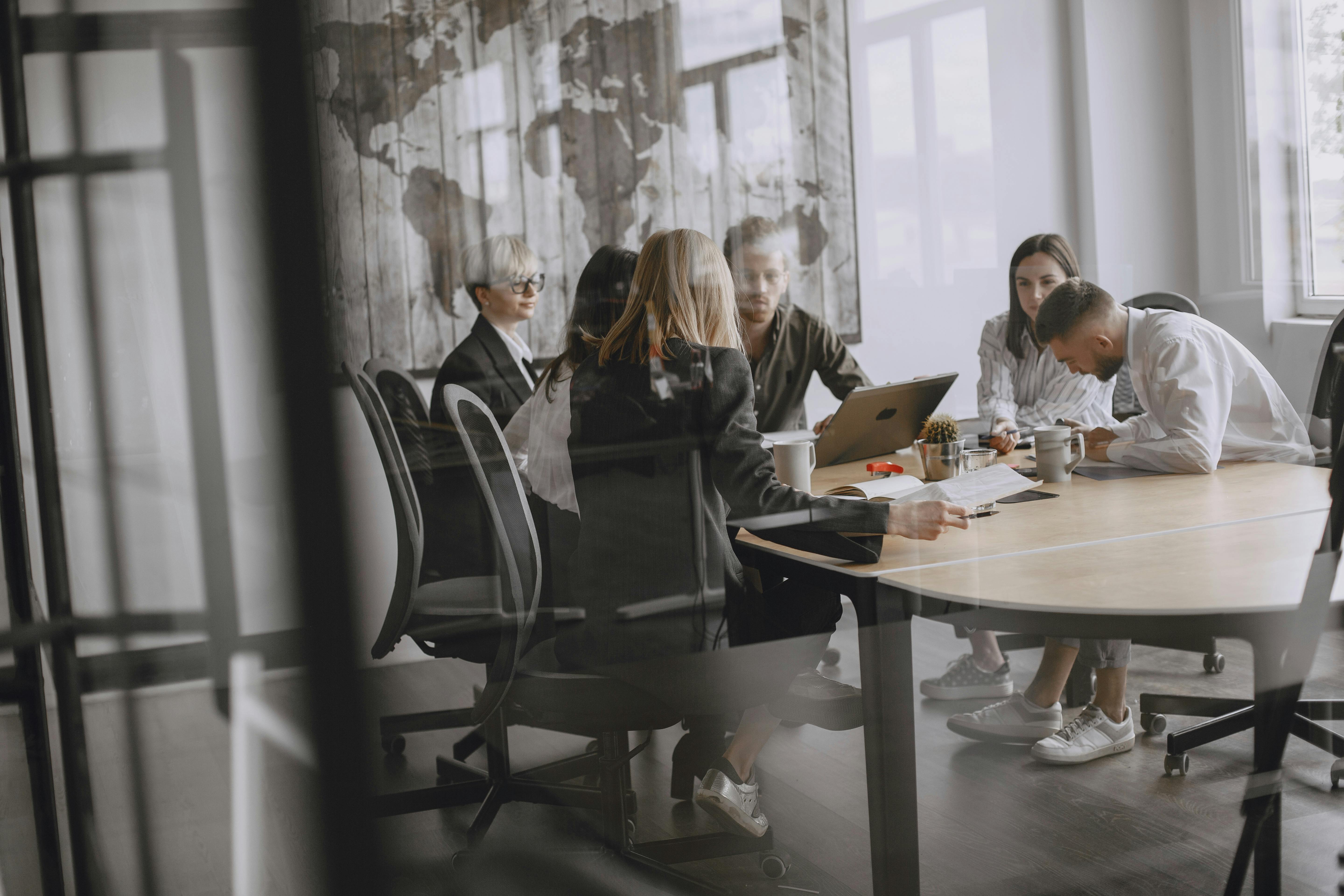 A fintech engineering team collaborating on AI workflows